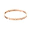 Pulsera DW directa de fábrica 3 colores moda simple acero titanio chapado oro 18k forma de C abierta accesorios de reloj pulsera hombres