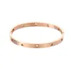Pulsera DW directa de fábrica 3 colores moda simple acero titanio chapado en oro 18K forma de C abierta Accesorios para reloj Pulsera Hombres