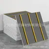 Adhesivo 3D Estéreo Transfronterizo Tablero de Celosía con Grano de Madera Pegatinas de Pared Papel Tapiz Pared de Fondo para Sala de Estar Decoración Impermeable y a Prueba de Humedad