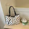 Bolso Tote de Lunares de Nicho para Mujer, Nuevo Modelo 2026 Bolso de Hombro de Gran Capacidad para el Trabajo y los Viajes Diarios, Bolso de Mano para Debajo del Brazo