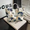 2026 Nuevo Sitio Independiente Transfronterizo Temu Bolso de Mano Impermeable PVC+Lona Portátil de Viaje Bolso de Hombro Bolso Tote