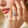 Anillo Abierto Retro Europeo de Estrella de Mar Personalidad Textura Tridimensional Estilo Marino Anillo para el Dedo Diseño de Nicho Accesorios Venta al por Mayor