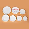 Plato de papel desechable plato de pastel personalizado plato de fiesta barbacoa plato de cena de papel redondo blanco al por mayor plato hecho a mano diy