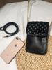 Bolsa para Teléfono Móvil para Mujer, Mini Bolso Pequeño Vertical Cruzado, Bolso del Mismo Estilo de Mai Li Luo Zi Jun, Bolso de Cadena Versátil de Verano