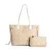 Elegante y Lujosa Bolsa Tote, Bolso de Mano de Gran Capacidad para Mujer, Nuevo Modelo 2025, Bolso de Hombro de Alta Gama para el Trabajo