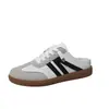 Persona Perezosa Verano Casual Sin Cordones Transfronterizos Zapatos Blancos Talla Grande Punta Cerrada Medias Zapatillas Mujer Nuevo 2026 Venta al por Mayor Ropa para Exteriores