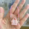 Casa de Muñecas Mini Dibujo Animado Creativo Bolso Colgante Modelo DIY Colgante de Cuello Muñeca de Felpa Accesorio