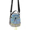 Nova Moda de Verão Cor Dopamina Bolsa de Ombro para Esportes Ativos Simples, Estilosa, Leve, Versátil Bolsa Transversal para Mulheres