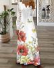 Vestido de mujer de talla grande con escote en V, color liso, costuras sexys, de un solo pecho, estilo transfronterizo de primavera y verano para Europa y Estados Unidos.