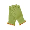 Corea del Sur Guantes de Punto Pequeños de Frijol de Azúcar para Mujer Invierno Lana Engrosada Pantalla Táctil Dedos Expuestos Guantes Cálidos para Dedos de Montar al Aire Libre