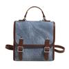Mochila Jeans Casual Casual Nicho Moda Retrô Feminina 2025 Verão Novo Classe Bolsa Casual Feminina