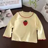 2026 Camiseta Térmica para Niña Primavera y Otoño Nueva Elegante de Manga Larga Ropa de Otoño Ropa Interior Camiseta Térmica para Niña Pequeña