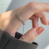 [plata rota varios taeles] Anillo de cuentas de plata 925 diseño de nicho femenino anillo de plata regalo para amigas joyería vintage venta al por mayor