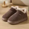 26 novas pantufas de inverno de algodão transfronteiriças com listras verticais, calcanhar fechado, adequadas para homens e mulheres, confortáveis para uso doméstico, pantufas de algodão quentes e antiderrapantes