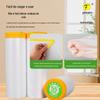 Filme de Mascaramento para Decoração com Tinta Premium, Filme de Proteção contra Poeira para Móveis, Filme Transparente Estático para Dormitório, Filme Antiaderente para Pintura de Carro