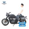 Coche musculoso Wolf adecuado para Harley X350 bolsa lateral bolsa lateral se puede instalar casco medio casco casco integral con cerradura marco de liberación rápida modificación