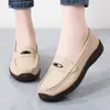 Zapatos Casuales Antideslizantes Cómodos Versátiles para Mujer Primavera 2026 Zapatos de Mamá Zapatos Casuales para Mujer Mocasines Zapatos de Viaje Zapatos Planos