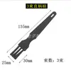 Cepillo Industrial ESD Antiestático Mango Recto Plano Resistente a Ácidos y Álcalis Mantenimiento Lavado de Placas PCB Limpieza Eliminación de Polvo Plástico Pequeño Cepillo de Cerdas Suaves