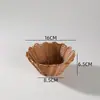 Bandeja de plástico tipo mimbre para snacks y frutas secas, cesta de almacenamiento para escritorio del hogar, cesta creativa para snacks y postres de restaurante, estilo japonés