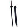 Cuchillo de rueda japonés Ghost Blade arma de anime carbón Zhilang segunda generación con funda modelo de arma de aleación decoración 25CM