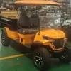 Carrinho de Golfe Elétrico de Dois Lugares com Caixa de Carga Veículo de Passeio Off-Road de Quatro Rodas Carrinho de Golfe para Área de Fábrica de Resort