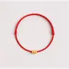 Pulsera de Cuentas de la Suerte para el Año de Nacimiento, Pulsera de Cuerda Roja para Mujer, Pulsera Sencilla Tejida a Mano para Pareja 520, Regalo para Mejor Amiga