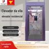 Elevador Residencial Elevador de Tração para Mansão Loft Duplex Elevador Interno e Externo Elevador Pequeno Sem Poço