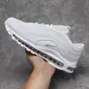 Tênis Esportivo Putian Airmax97 com Amortecimento a Ar Casual de Comprimento Total Respirável e Resistente ao Desgaste para Homens e Mulheres, Respirável e Confortável
