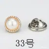 Broche Versátil Simples Estilo Coreano Anti-Exposição Botão Sem Costura para Fixar Roupas Fivela de Cardigã Cachecol Decoração de Chapéu Alfinete de Lapela