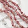 Ágata cabello Cristal piedra natural grava hecho a mano DIY pulsera joyería collar agujero irregular cuentas sueltas accesorios