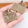 Relógio Retro Transfronteiriço Relógio de Engrenagens Steampunk Mecanismo de Relógio Pingente Mecânico DIY Pulseira Colar Acessórios de Joias