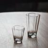 Venta al por mayor de fábrica Vaso de té de trébol de cuatro hojas de vidrio de alto borosilicato juego de té kung fu para el hogar vaso de agua de alta transparencia vaso nube