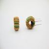 Inductor de modo común toroidal T14 * 8*7 alambre 0.65 raro y 11 vueltas 1.5mH 4a inductor de anillo magnético