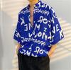 Camisa Floral Vintage Estilo Hong Kong Manga Corta Diseño Estilo Hawaiano Tailandés Camisa Holgada para Hombre y Mujer