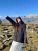 Xizang Oeste Sichuan Roupa de Viagem Gorro de Lã Tricotado Infantil Outono e Inverno 2024 Novo Versátil Quente Pile Chapéu Frio