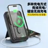 Power Bank Inalámbrico Magnético de 15W, Carga Rápida PD de 22.5W, 10000mAh con Soporte, Power Bank Conveniente