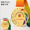 FONTE Fábrica em estoque vendas diretas listagem infantil maratona jogos competição medalha de metal jardim de infância Medalha