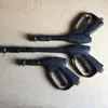 Bico de Lavagem de Carros em Forma de Leque de Alta Pressão Tipo 360/380 55/58 Máquina de Limpeza Bico Gato Preto Acessórios Bomba