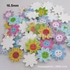 Variedad de hebillas planas opcionales sin agujero para impresión, accesorios de joyería de madera, manualidades, hebilla decorativa para muñeca