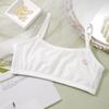 Roupa Íntima Infantil para Desenvolvimento Colete de Malha Respirável Alunas do Ensino Fundamental Camisola Sutiã de Algodão Puro Atacado
