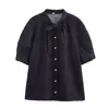 Exportación Transfronteriza Ropa de Mujer 2025 Otoño Estilo Europeo y Americano Camisa de Mezclilla Decorada con Lazo + Conjunto de Falda de Mezclilla para Mujer