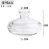 Vaso Mini Pequeno de Vidro com Contorno Dourado de Luxo Leve Transfronteiriço Estilo Ins Transparente Hidropônico Vaso para Arranjo de Flores Decorações Decorativas de Mesa
