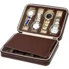 Caja de reloj Spot de 6 bits 10 bits 12 bits caja de reloj de madera PU con cerradura almacenamiento de caja de reloj Pantalla