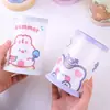 Porta-canetas redondo, dobrável, com tema de desenho animado, um organizador de papelaria fofo e estiloso para estudantes e uso no escritório, perfeito para organização de mesa.