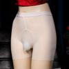 Meias de Seda Brilhantes Sexy Oleosas Calcinhas 8D Ultrafinas Exquisitas Sedosas Bolso Sexy Faixa jj Conjunto de Calcinhas Boxer Brilhantes Oleosas