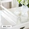 Amazon Alfombrilla de Mesa Transparente de Primera Generación Mantel de Vidrio Suave Mate Impermeable para el Hogar Placa de Cristal Pvc Anti-Aceite de Chile