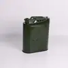 Lata de gasolina de chapa metálica lata de diesel 10 litros 20 litros 25 litros 30 litros processo de pintura eletrostática garantia de substituição contra vazamento de óleo fabricante de tambor de óleo lata redonda