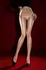 Medias sexy ultra-transparentes de gel versátiles y populares sin costuras, medias brillantes tipo aurora para mujer, calcetines finos, sin costuras y resistentes a los arañazos para verano
