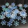 Flocos de Neve Falsos de Natal Decoração de Árvore de Natal Confetes de Gelo e Neve para Festa de Casamento Decoração de Natal DIY Feita à Mão