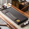 Nueva Bandeja de Té Estilo Chino, Modelo Nuevo, Mesa de Té Drenante de Lujo Ligero, Bandeja de Té, Accesorios para Juegos de Té Kung Fu, Mar de Té, Estación de Preparación Seca para Oficina